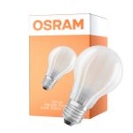 Osram Classic LED E27 Pære Filament Matt 6.5W 806lm - 865 Dagslys | Erstatter 60W