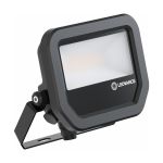 Ledvance LED Projektør Aluminium Sort 8W 1200lm 100D - 840 Kold Hvid | IP66 - Symmetrisk