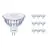 Fordelspakke 10x Philips Corepro LED Spot GU5.3 MR16 7W 621lm 36D - 830 varm hvid | erstatter 50W