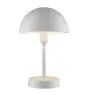 Nordlux Bordlampe Ellen Batteri Aluminium Hvid 2.8W 300lm - 830 Varm Hvid | 3-Trin Dæmpbar