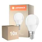Fordelspakke 10x Ledvance Classic LED E14 Pære matt 4.9W 470lm - 827 ekstra varm hvid | dæmpbar - erstatter 40W