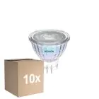 Fordelspakke 10x Noxion LED Spot Reflektor GU4 MR11 2.8W 184lm 36D - 927 Ekstra Varm Hvid | Bedste Farvegengivelse - Dæmpbar - Erstatter 20W